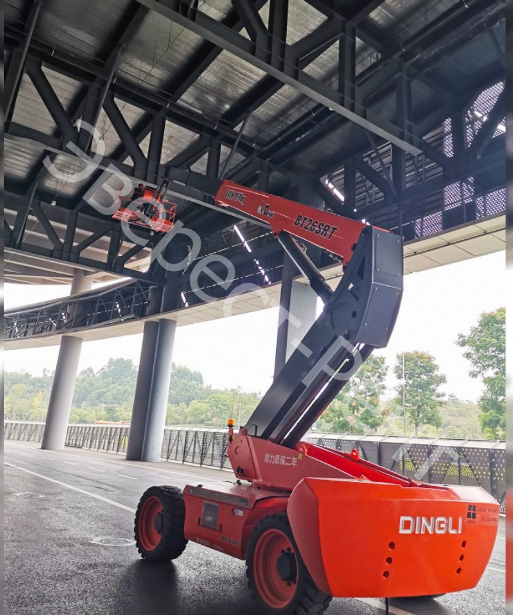 Арендовать аренда телескопического дизельного подъемника dingli bt26rt в Кургане