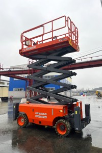Арендовать аренда ножничного дизельного подъемника dingli jcpt 1418rt в Кургане