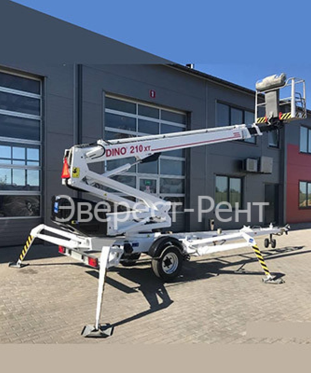 Арендовать аренда прицепного подъемника паук dino 210 xt в Кургане