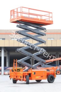 Арендовать аренда ножничного дизельного подъемника dingli jcpt 2223 rt в Кургане