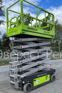 Арендовать аренда ножничного электрического подъемника zoomlion zs1212hd в Кургане