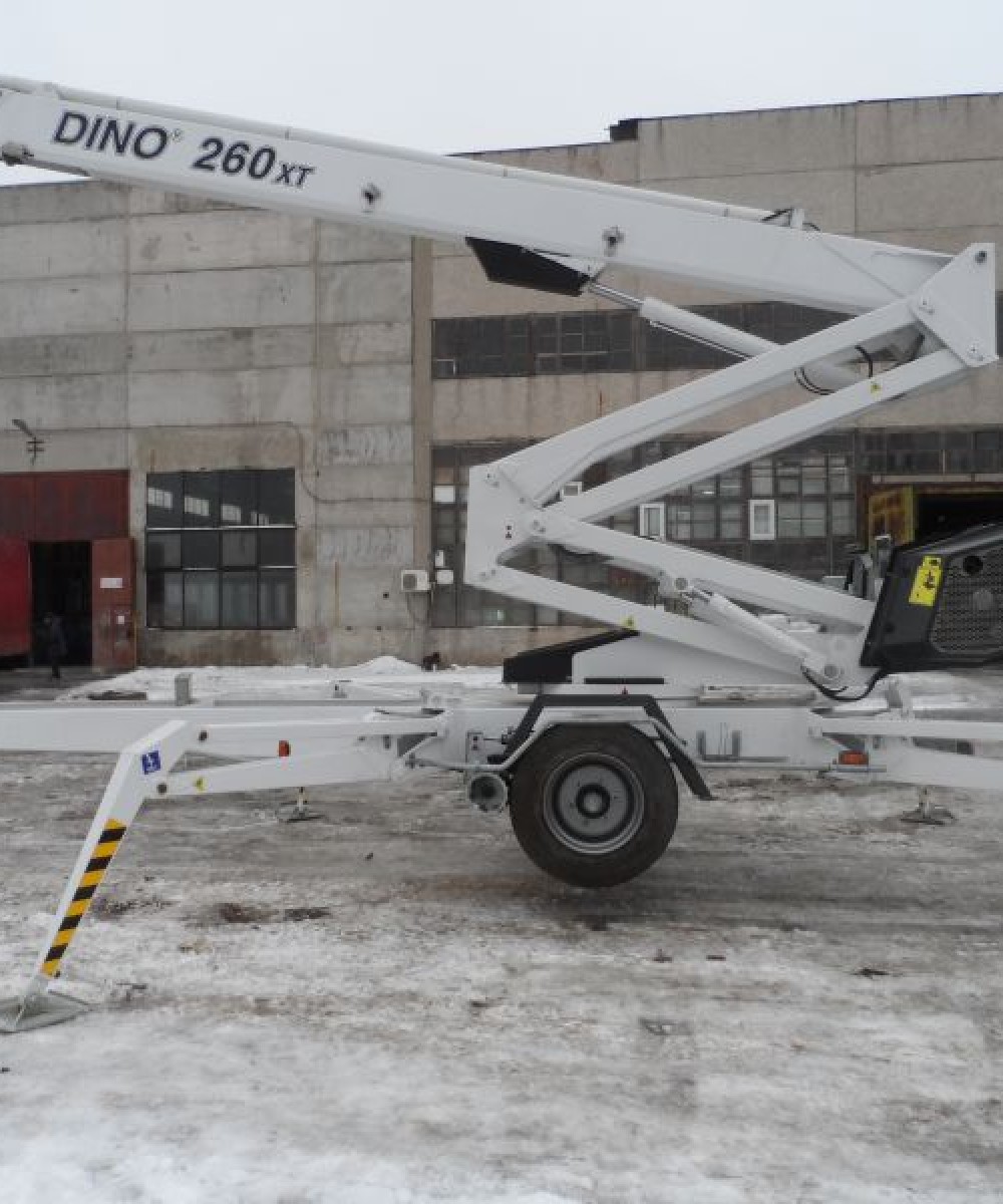 Арендовать аренда прицепного подъемника паук dino 260 xt в Кургане