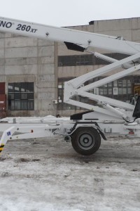 Арендовать аренда прицепного подъемника паук dino 260 xt в Кургане