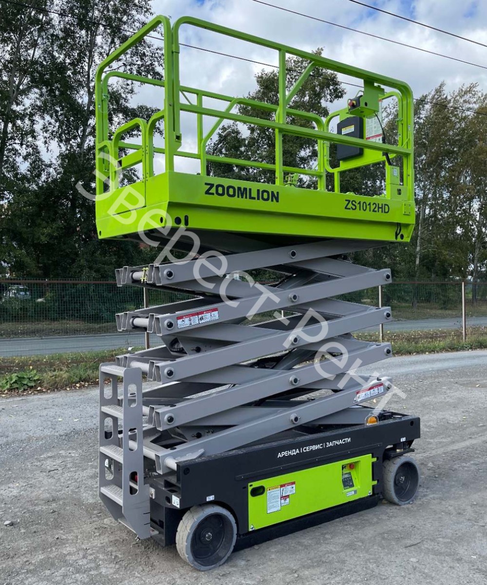 Арендовать аренда ножничного электрического подъемника zoomlion zs1012hd в Кургане